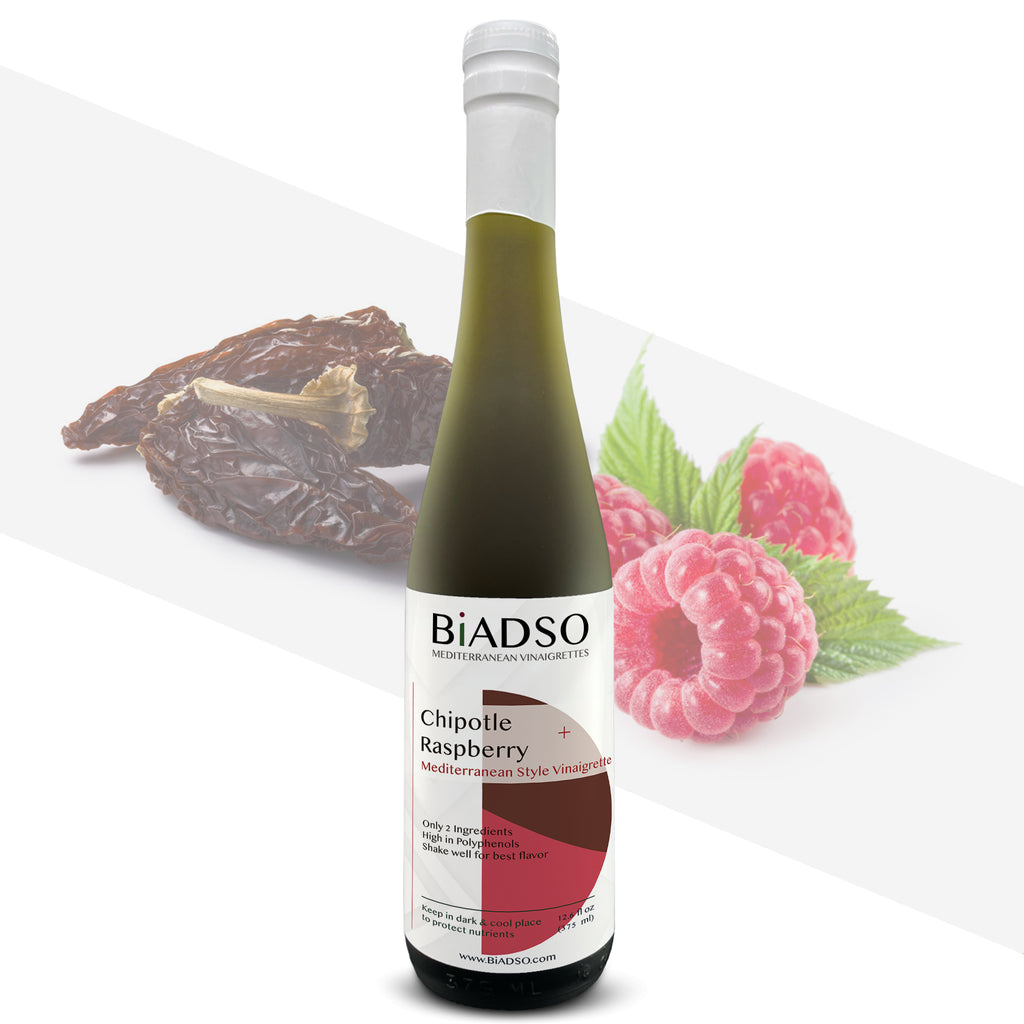 Chipotle Raspberry Vinaigrette | High Polyphenols