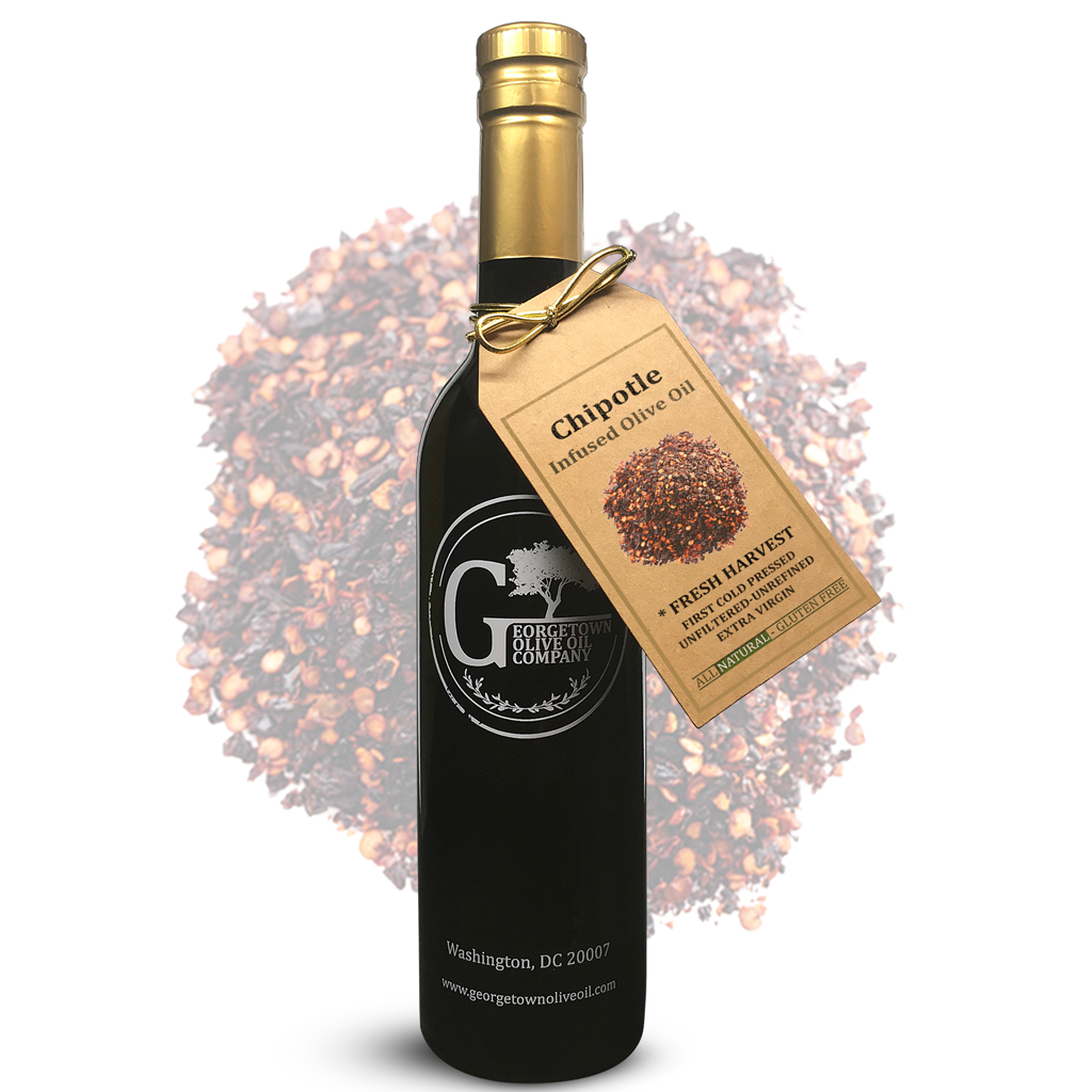 CHIPOTLE Infused | High Polyphenols Extra Virgin Olive Oil Georgetown Olive Oil Co.
