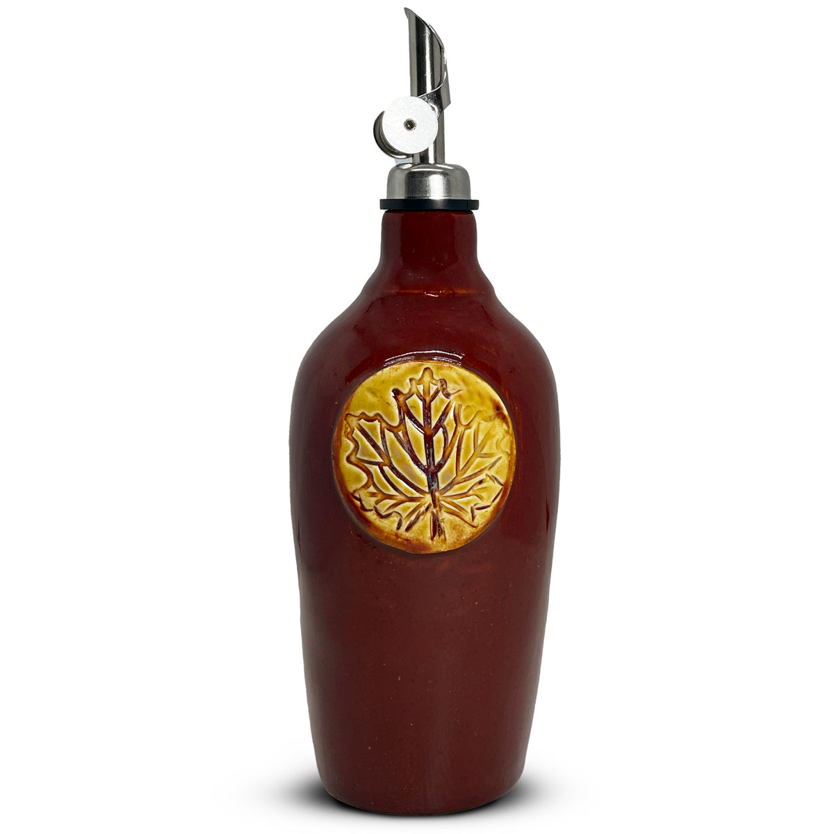 Olive Oil and Vinegar Cruet Handmade Maple Leaf Olive Oil Co.