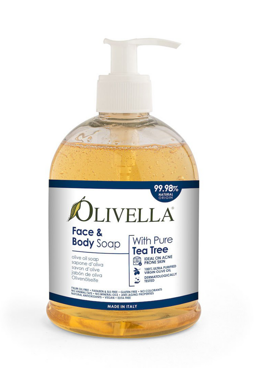 Olive Oil Face and Body Soap | Tea Tree| Georgetown Olive Oil Co.