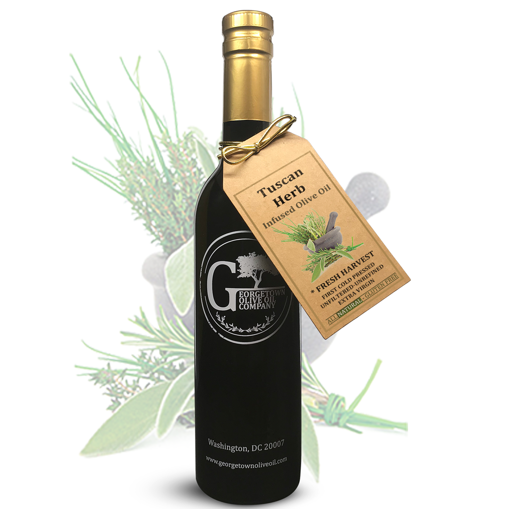 TUSCAN HERB Infused | High Polyphenols Extra Virgin Olive Oil- Georgetown Olive Oil Co.