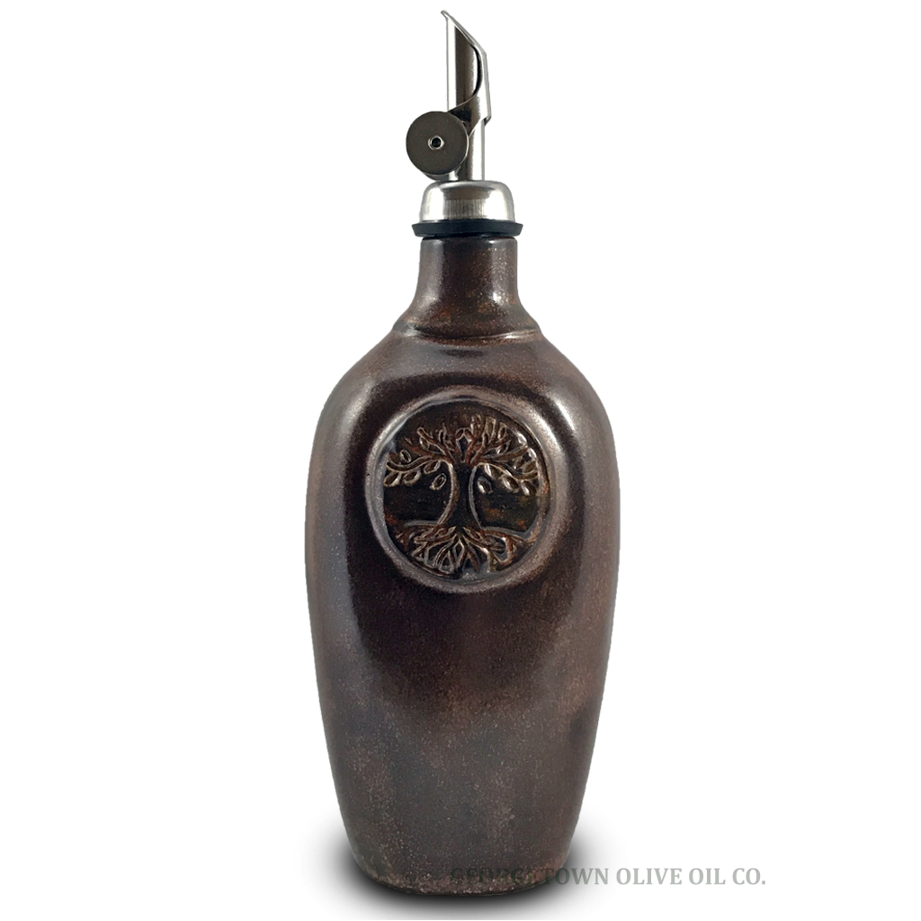 Handmade Olive Oil Cruet Tree of Life Olive Oil Co.