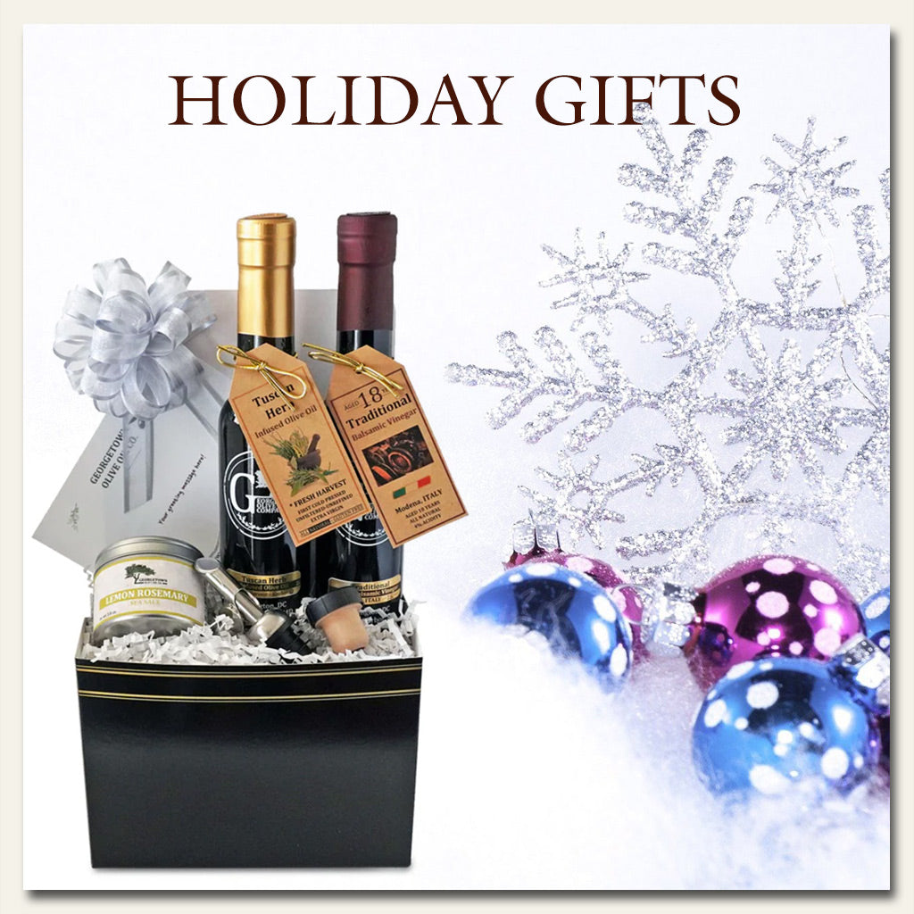 Shop Holiday Gifts Oil and Vinegar Georgetown Olive Oil Co.