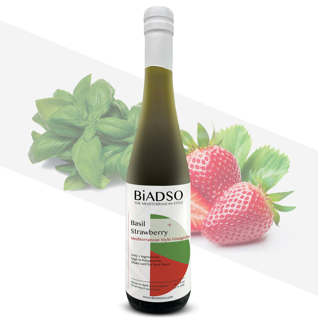 Basil Strawberry Vinaigrette | High Polyphenols