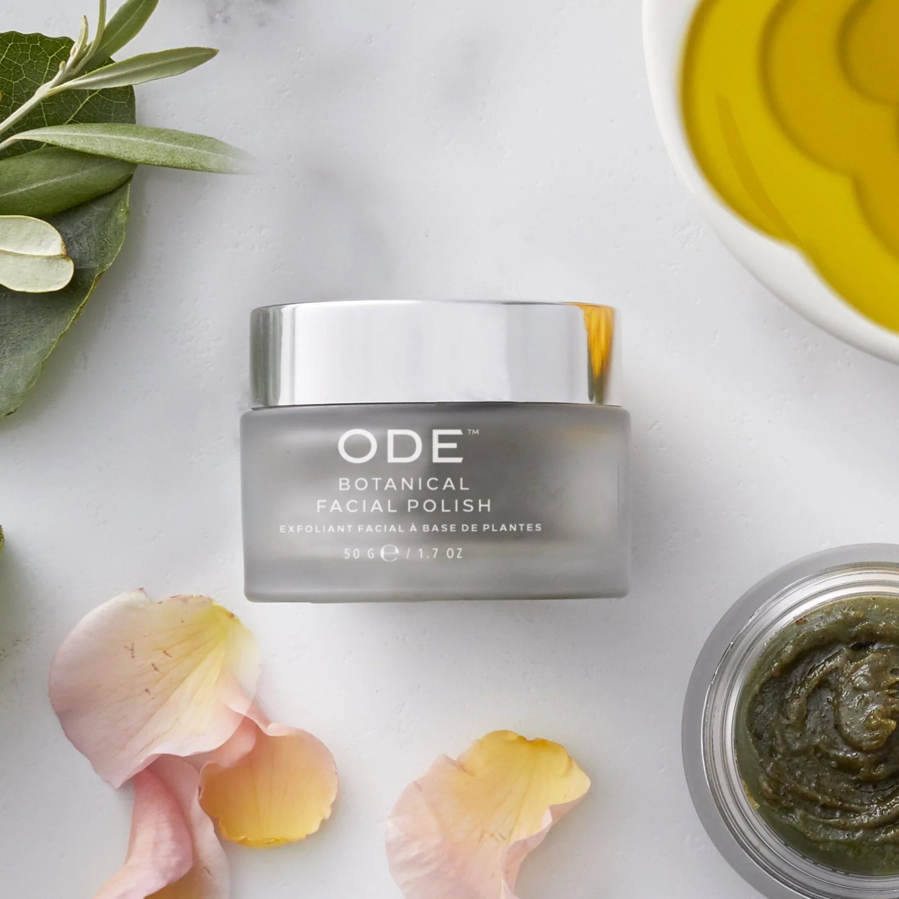 ODE 3-in-1 Botanical Facial Polish Georgetown Olive Oil Co.