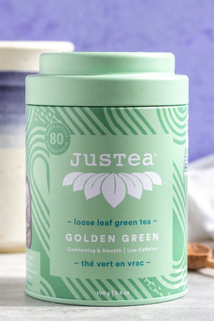African Tea - JusTea Golden Green Loose Leaf Tea Georgetown Olive Oil Co