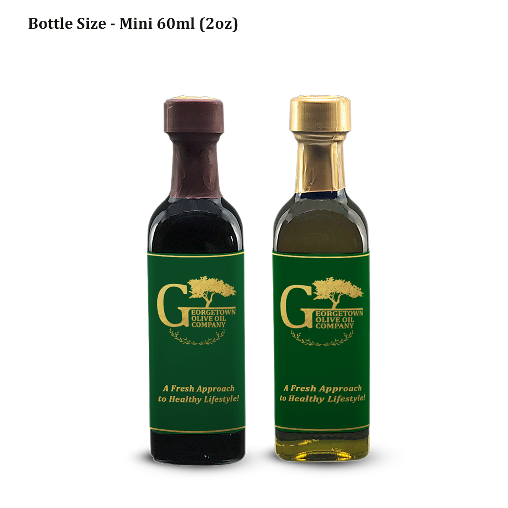 60ml-2oz-mini bottles oil and vinegar georgetown olive oil co