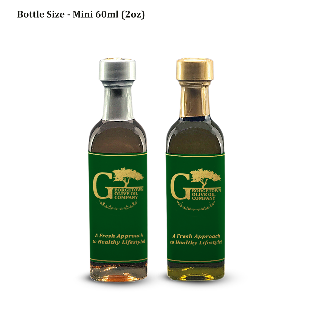 60ml-2oz-mini bottles oil and vinegar georgetown olive oil co