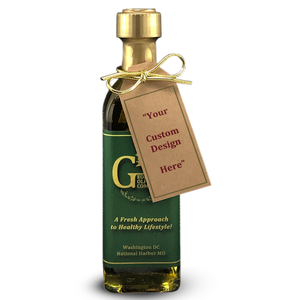 Bottle with a Tag Olive Oil and Balsamic Vinegar Party Favors