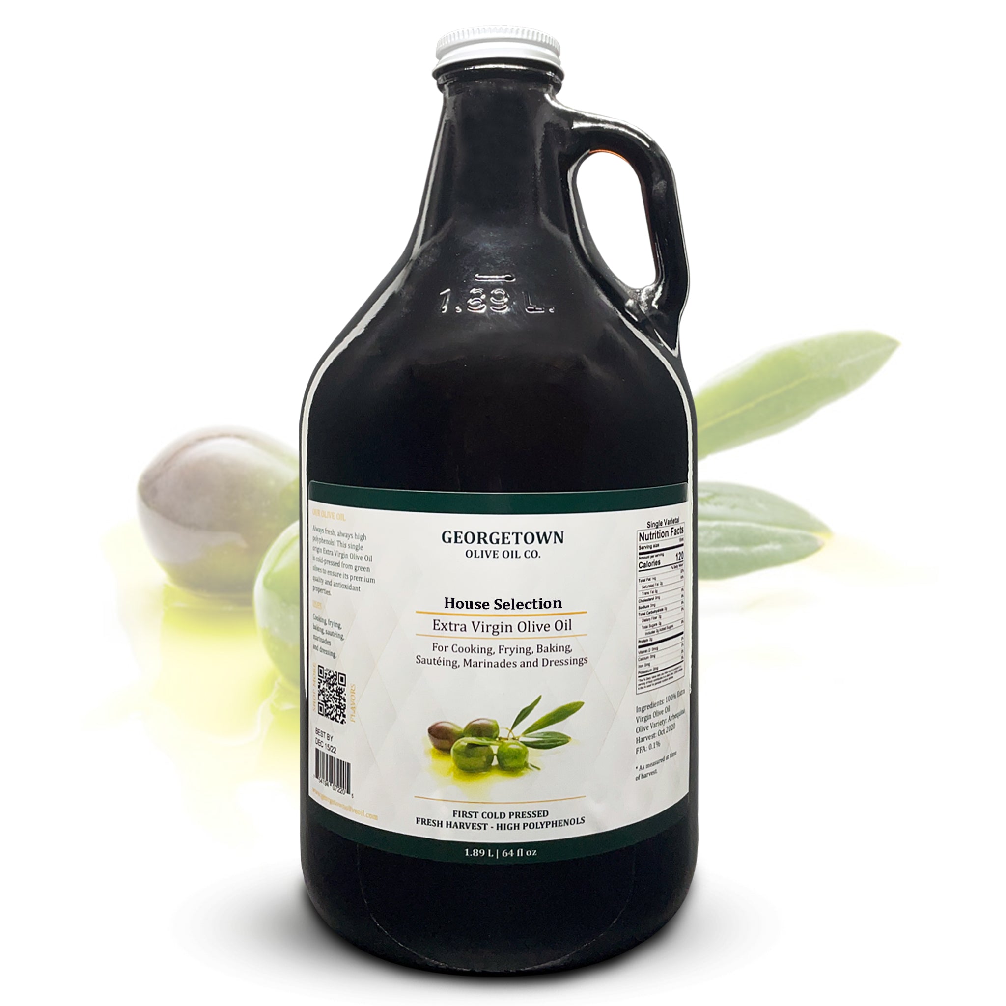 Extra Virgin Olive Oil for Cooking - 64oz