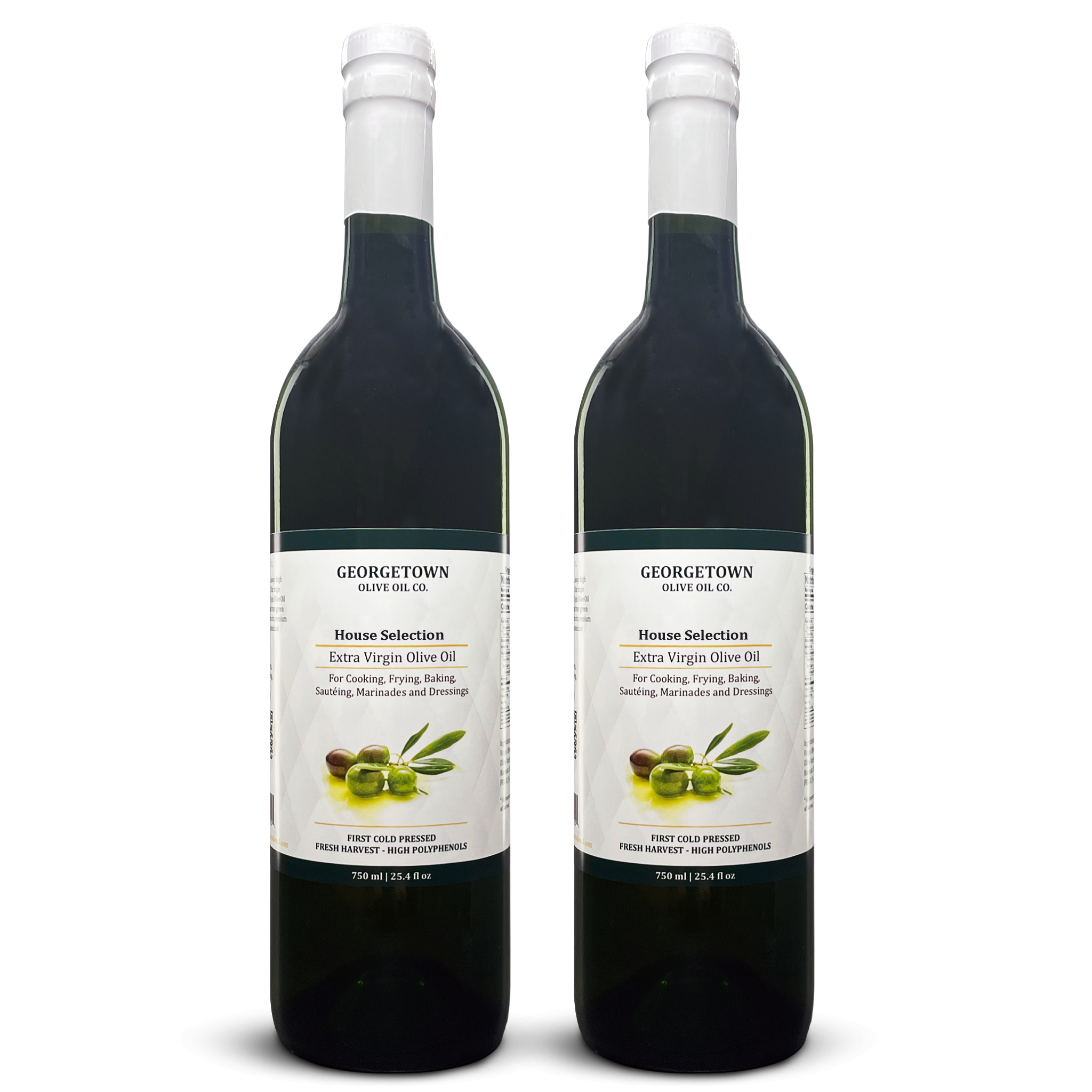 Extra Virgin Olive Oil for Cooking - 25.4oz Georgetown Olive Oil Co