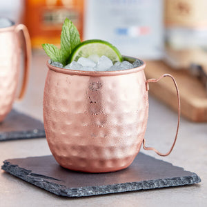 Copper Moscow Mule Mug - Hammered 16 oz Georgetown Olive Oil Co.
