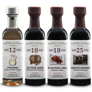 Aged Balsamic Collection Variety Pack Georgetown Olive Oil Co.