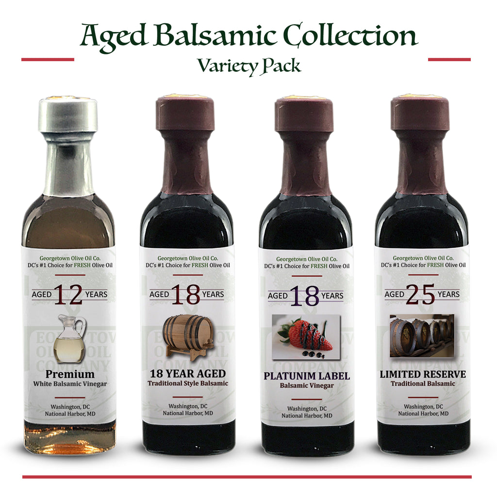 Aged Balsamic Collection Variety Pack Georgetown Olive Oil Co.