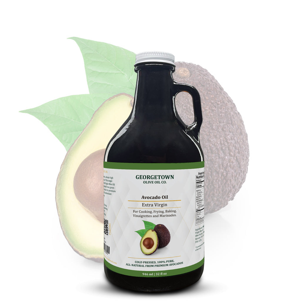 Avocado Oil - Extra Virgin, 100% Pure for Cooking Georgetown Olive Oil Co.