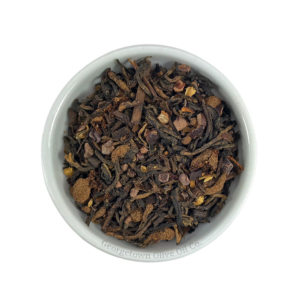 Chocolate Ginger and Bourbon Black Tea - Georgetown Olive Oil Co.