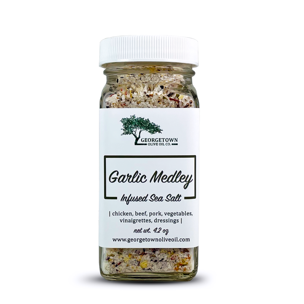 Garlic Medley Sea Salt - Georgetown Olive Oil Co.