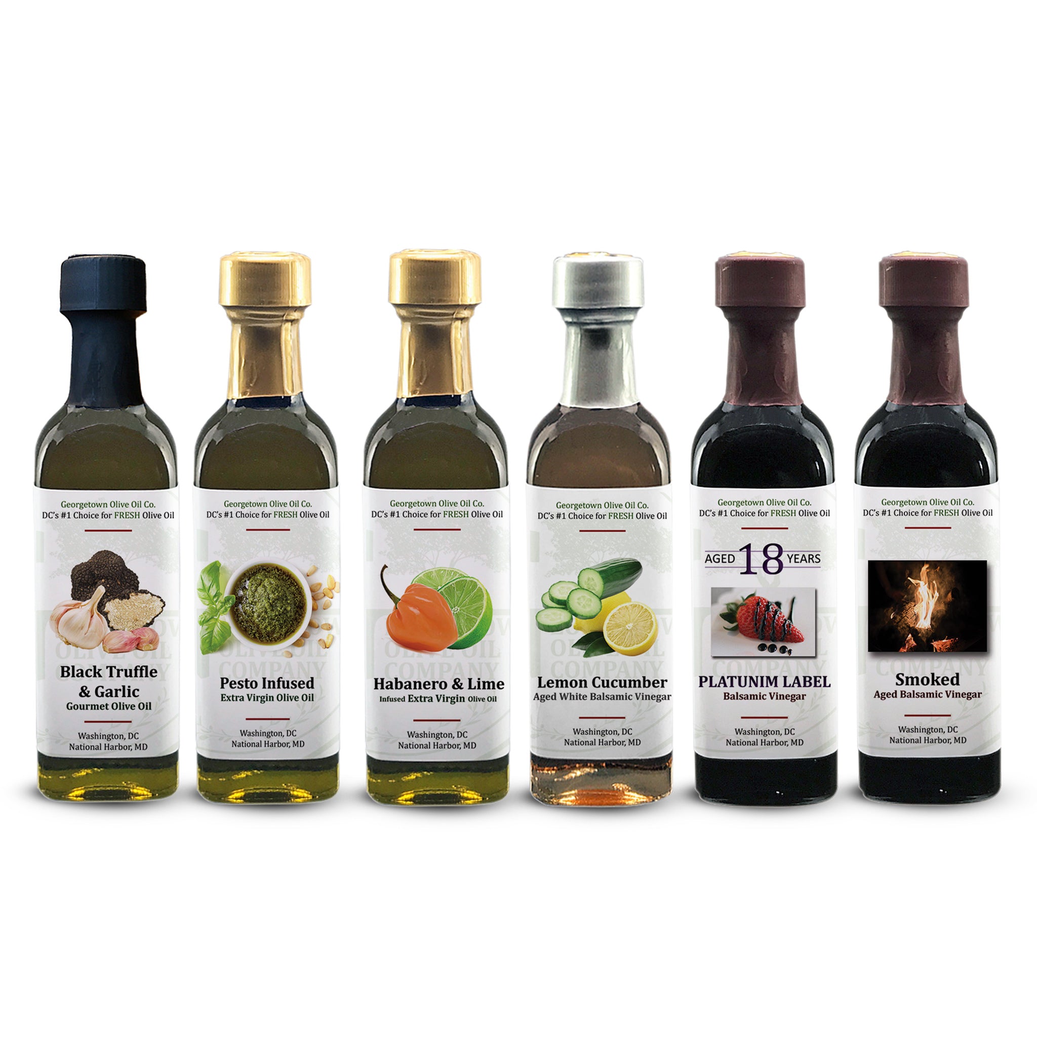 Georgetown Signature Collection Oil and Vinegar Variety Pack
