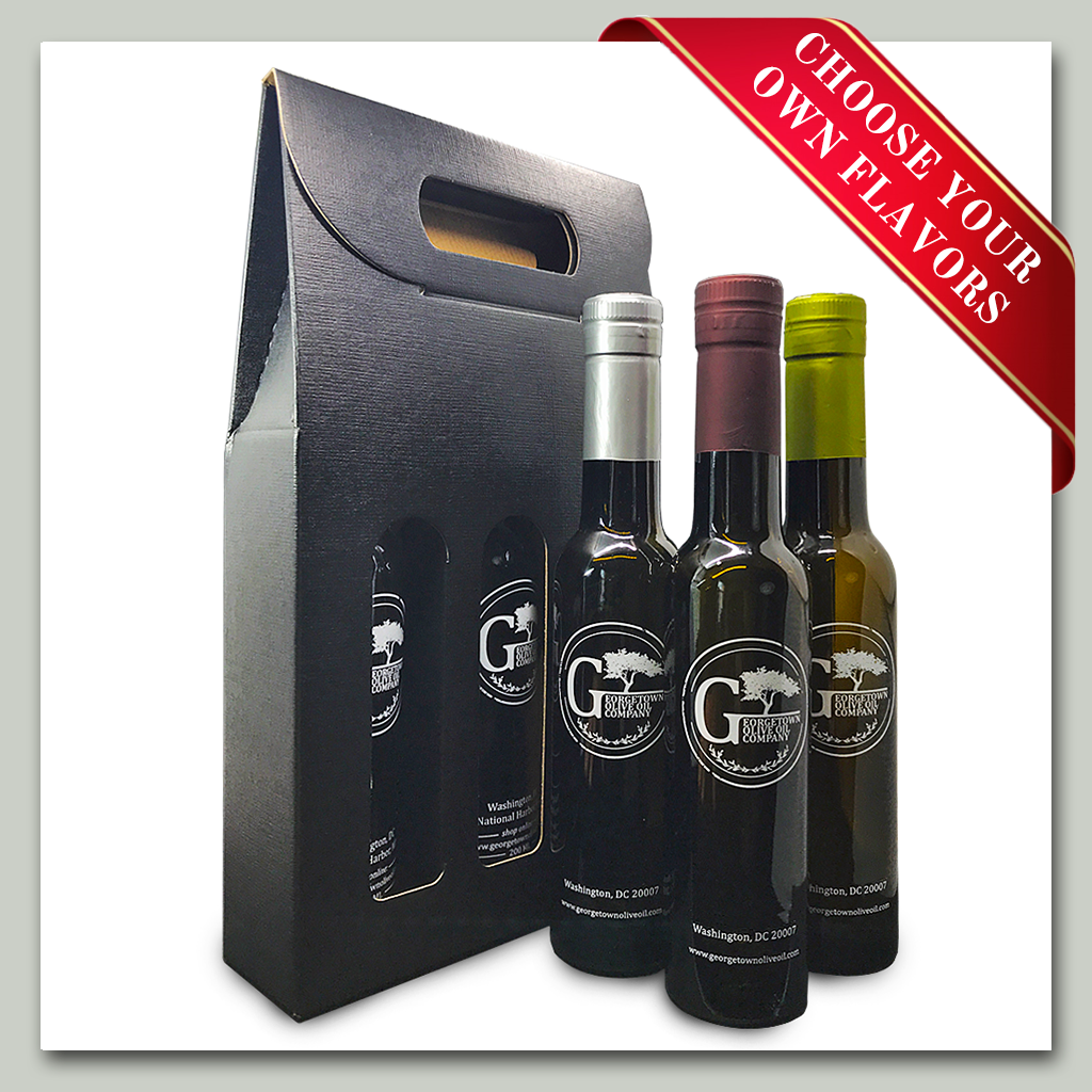 Oil and Vinegar Gift Set - 3 Bottles - Georgetown Olive Oil Co.
