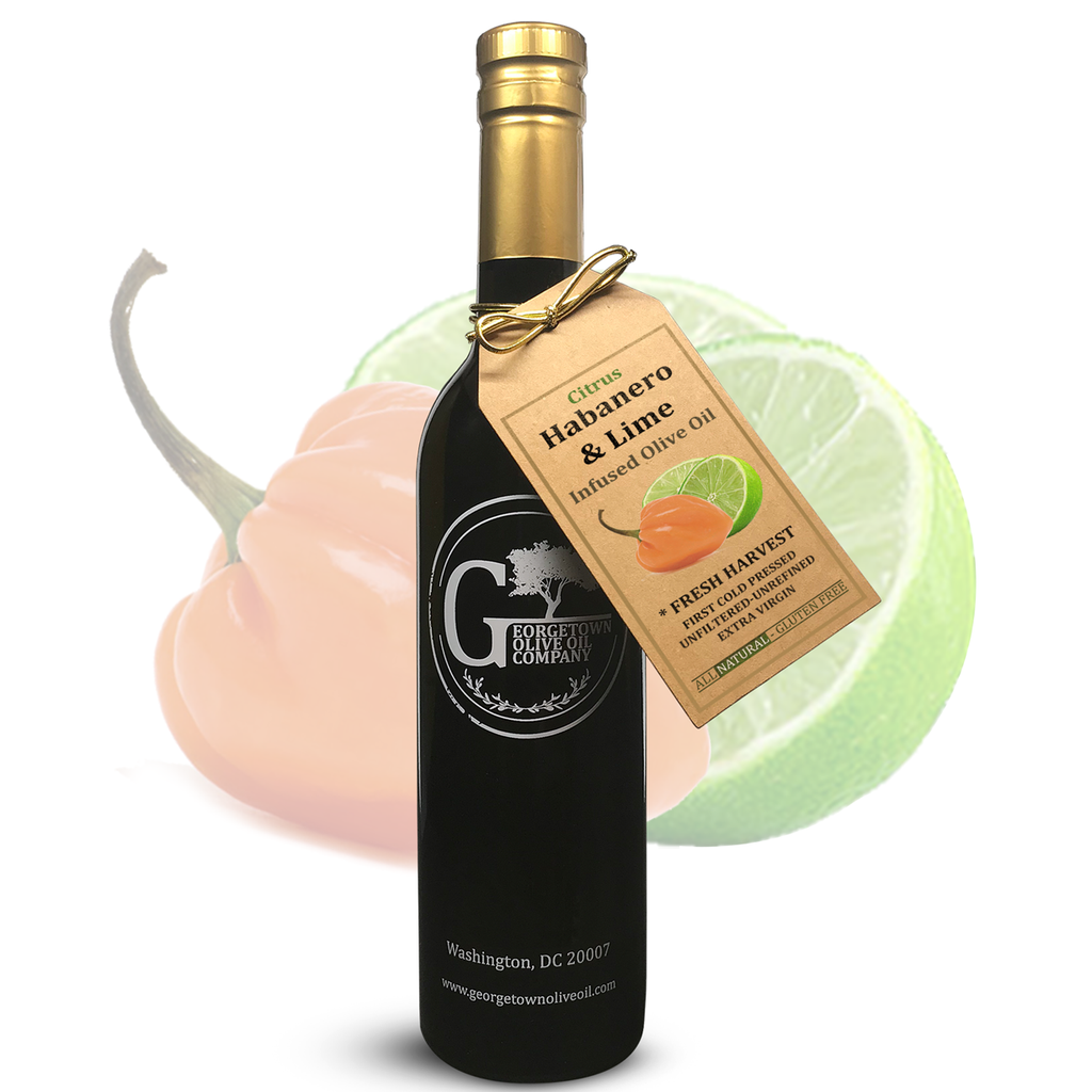 HABANERO & LIME Infused | High Polyphenols Extra Virgin Olive Oil Georgetown Olive Oil Co.
