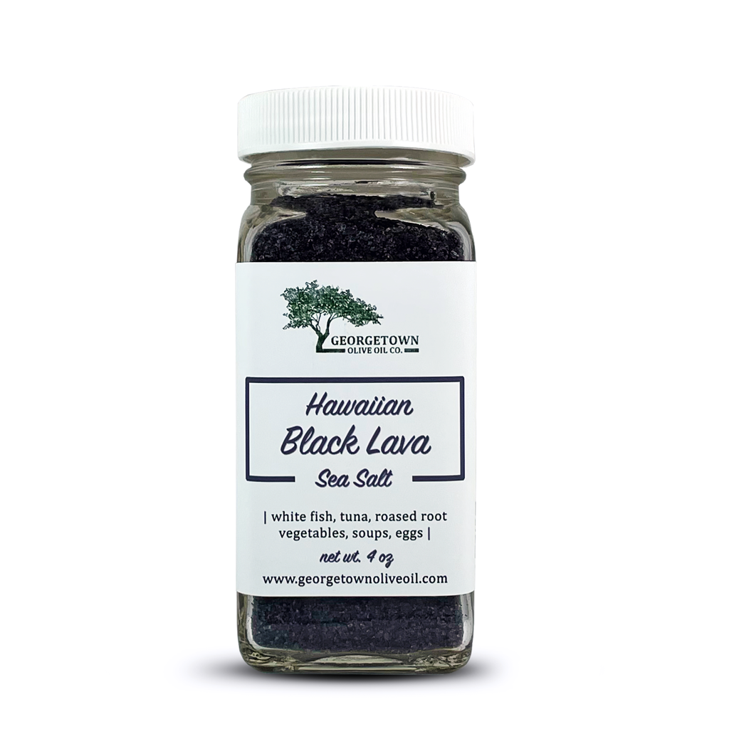 Hawaiian Black Lava Sea Salt - Georgetown Olive Oil Co.