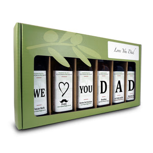 Love You Dad Oil and Vinegar Variety Pack Georgetown Olive Oil Co