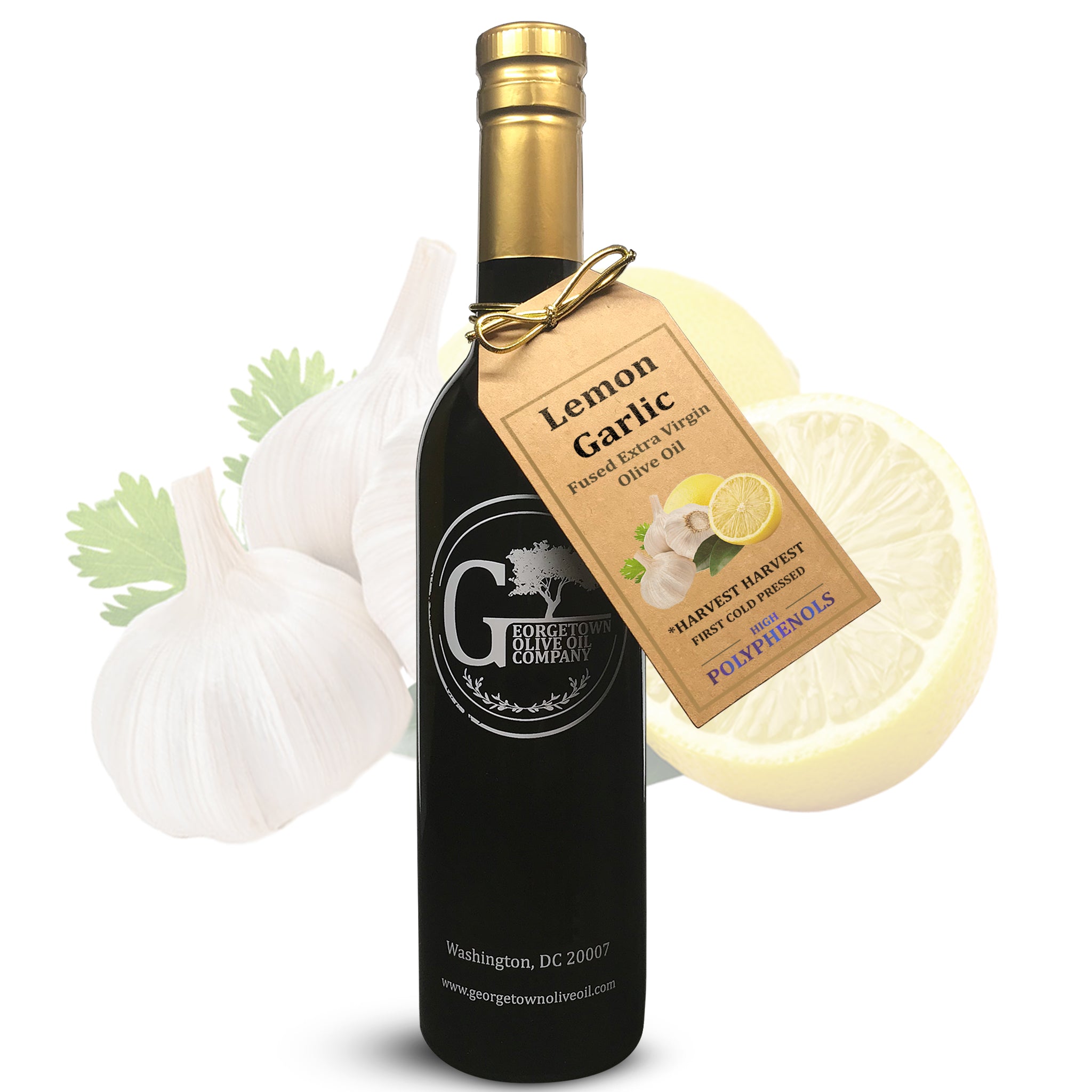 Lemon Garlic Infused Olive Oil Georgetown Olive Oil
