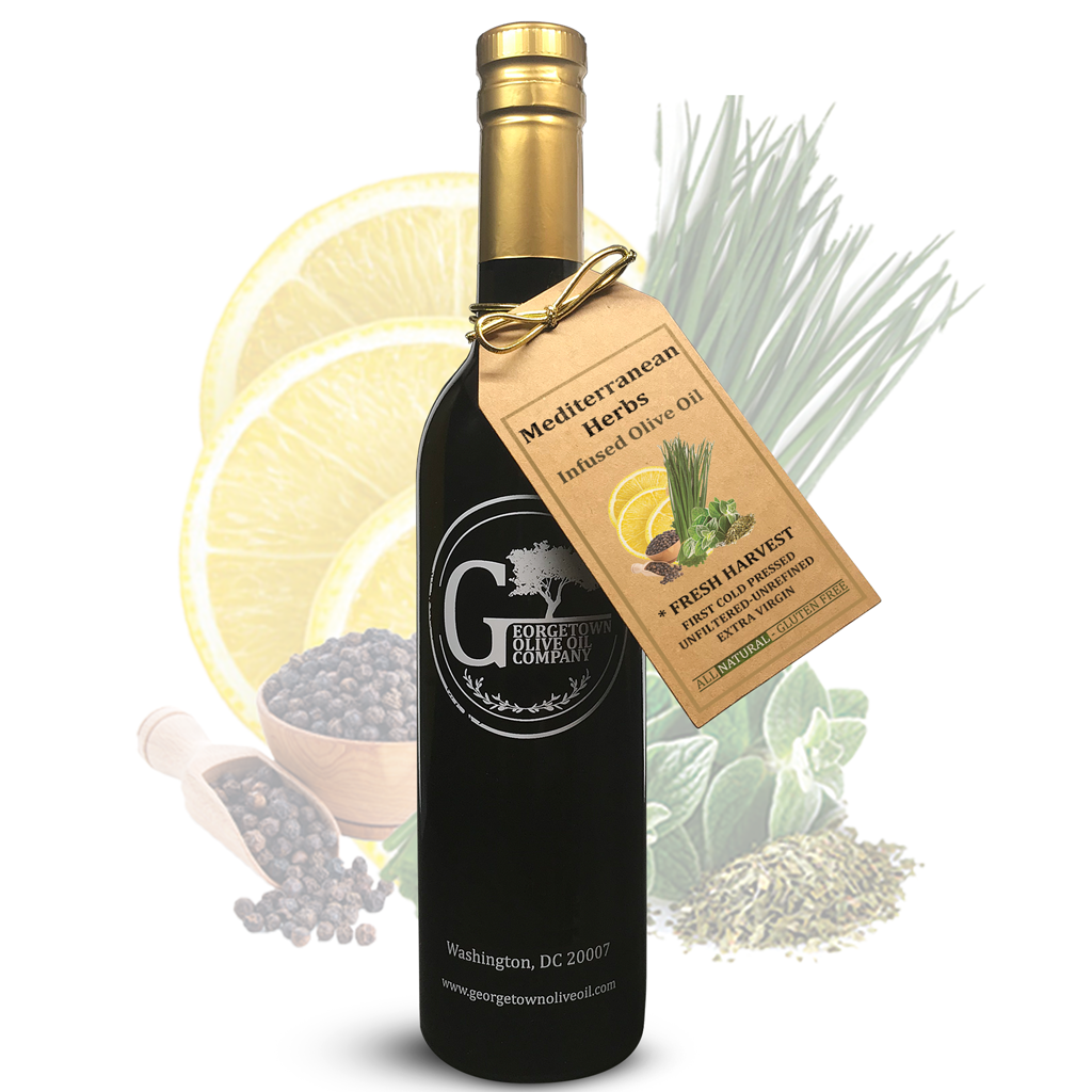 MEDITERRANEAN HERBS |  High Polyphenols Extra Virgin Olive Oil Georgetown Olive Oil Co.