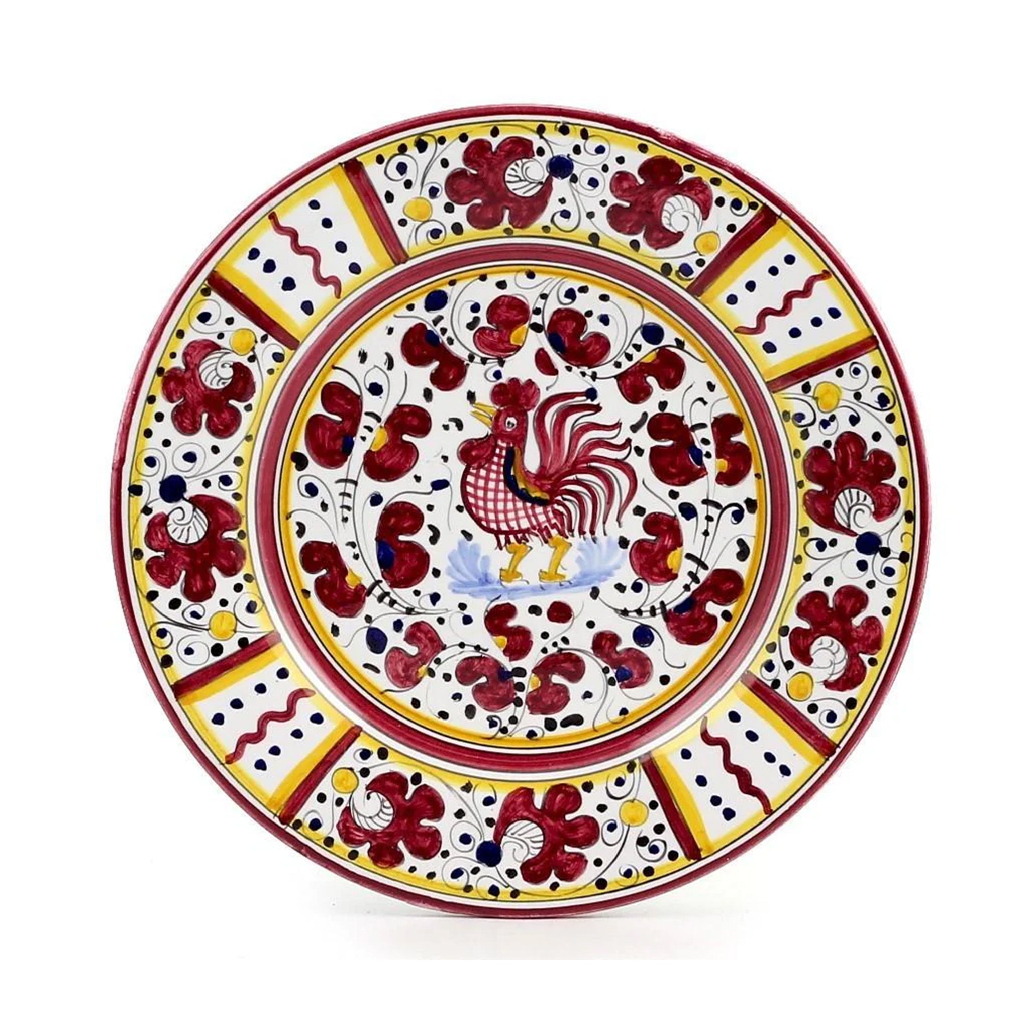 Italian Partlet Salad Plate | Handmade Italian | Orvieto Collection – Georgetown Olive ...
