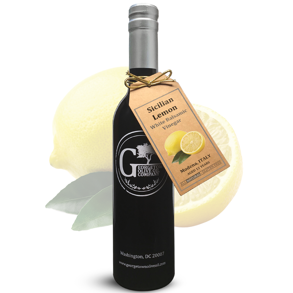 Sicilian Lemon White Balsamic Vinegar | Georgetown Olive Oil Co.