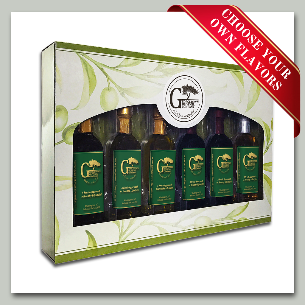 Oil and Vinegar Gift Set - 6 bottles - Georgetown Olive Oil Co.