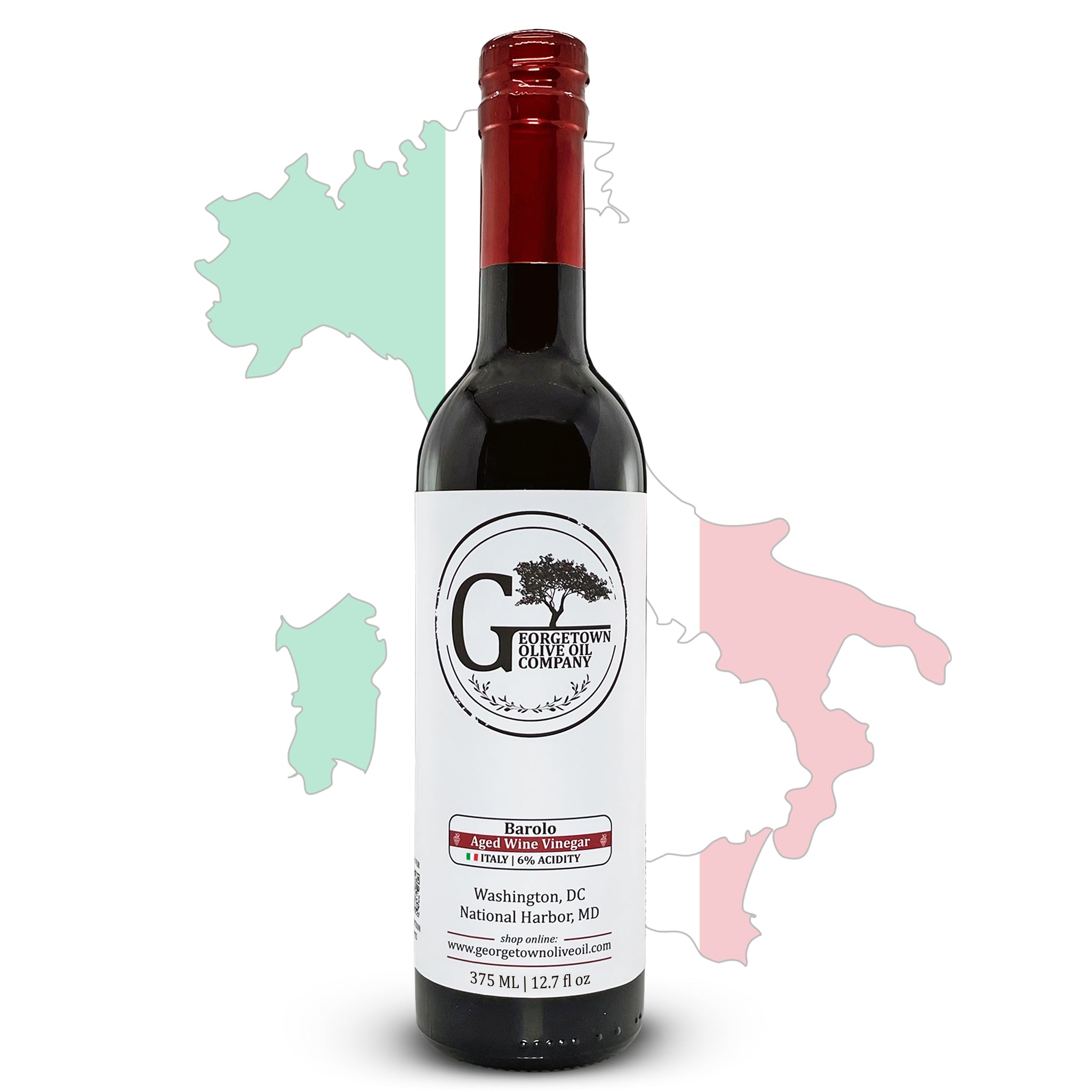 Barolo Aged Red Wine Vinegar (ITALY) - Georgetown Olive Oil Co.