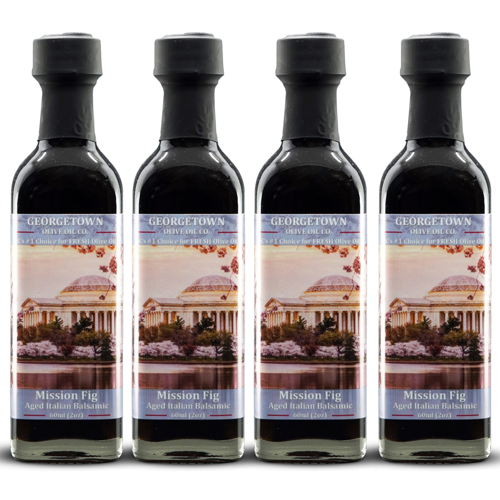 Washington DC Mini Gift Bottles - Mission Fig Balsamic Vinegar Georgetown Olive Oil Co.