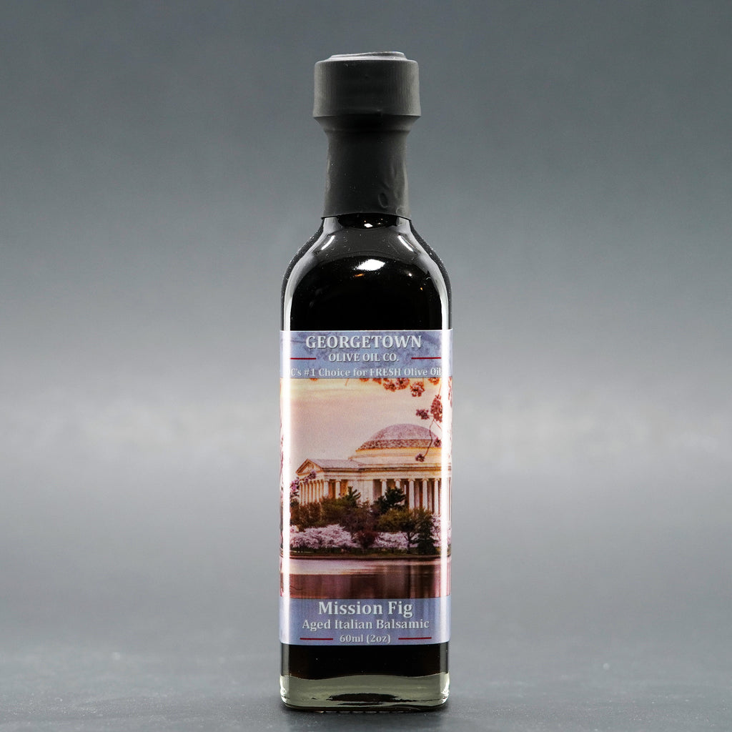 Washington DC Mini Gift Bottles - Mission Fig Balsamic Vinegar Georgetown Olive Oil Co.