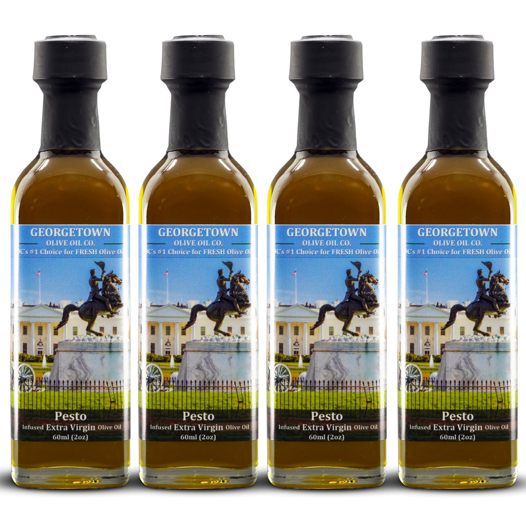 Washington DC Mini Gift Bottles - Pesto Olive Oil Georgetown Olive Oil Co