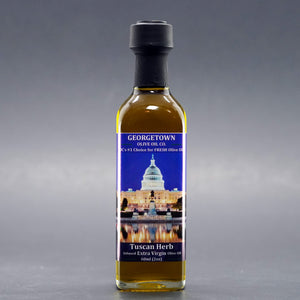 Washington DC Mini Gift Bottles - Tuscan Herb Olive Oil Georgetown Olive Oil Co