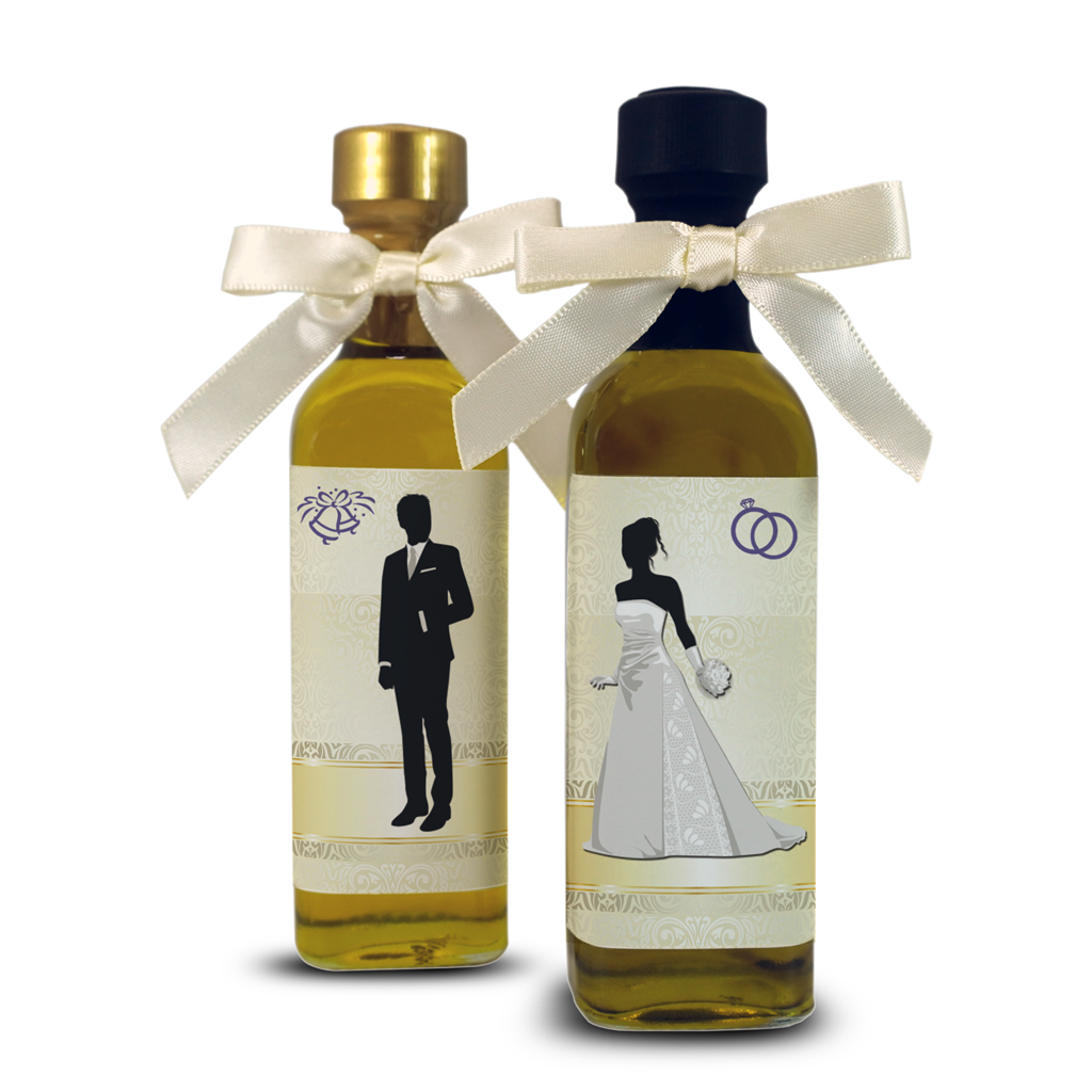 Wedding Favors Custom Design Olive Oil and Vinegar