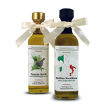 Decorated Bottle Olive Oil and Balsamic Vinegar Favors Georgetown Olive Oil Co.
