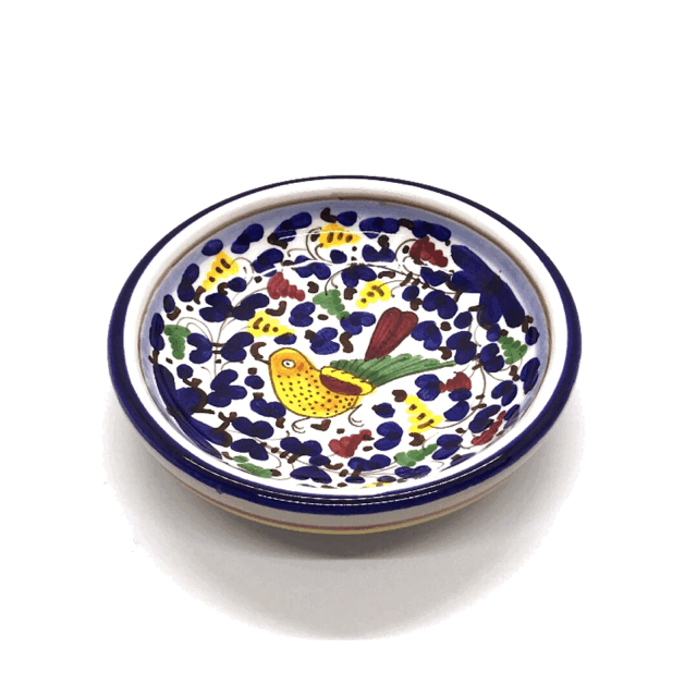 Olive Oil Dish ARABESCO handmade Italian ceramics pottery